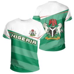 Nigeria Vivian Style Tee, African T-shirt For Men Women