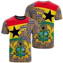 Kente Delicate Seamless Tee - Gash Style, African T-shirt For Men Women