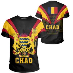 Chad T-Shirt Tusk Style, African T-shirt For Men Women
