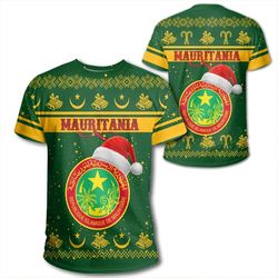 Mauritania T-Shirt Christmas, African T-shirt For Men Women