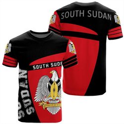South Sudan T-Shirt Sport Premium, African T-shirt For Men Women