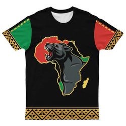 Panther Africa T-shirt, African T-shirt For Men Women