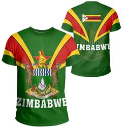 Zimbabwe T-Shirt Tusk Style, African T-shirt For Men Women