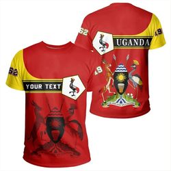 Custom Uganda Tee Pentagon Style, African T-shirt For Men Women