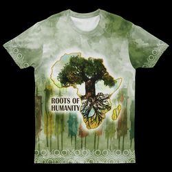 Roots Of Humanity T-shirt 01, African T-shirt For Men Women