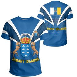 Canary Islands T-Shirt Tusk Style, African T-shirt For Men Women