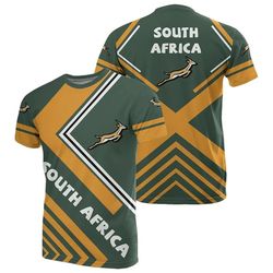 South Africa Tee Flag Africa Nations Style, African T-shirt For Men Women