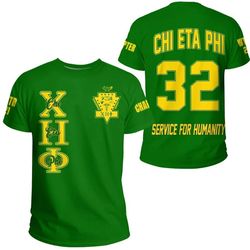 Custom Chi Eta Phi T-shirt, African T-shirt For Men Women
