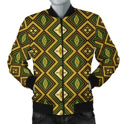 Kente Cloth - Noble Akokobaatan Bomber Jacket, African Bomber Jacket For Men Women