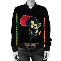 Nina Simone Black History Month Bomber Jacket, African Bomber Jacket For Men Women