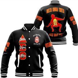 Custom Delta Sigma Theta Duck Walk Diva Baseball Jackets, African Baseball Jacket For Men Women
