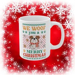 Christmas Dog Mug Secret Santa Gift for Xmas Dog Mug Dog Gift Dog Owner Gift Funny Dog Coffee Mug Cute Dog Mug dog lover