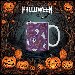 Halloween Mug Halloween Gift For Kids Spooky Ghost Mug Spooky Gift Fall Gift Kids Mug Seasonal Gift Mug Seasonal Coffee