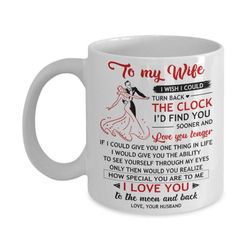wife mug, custom mug, wife gift, custom wife gift, wife coffee mug, personalized photo gift for wife, wife birthday gift