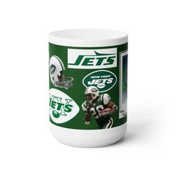 New York Jets 15oz Coffee Mug