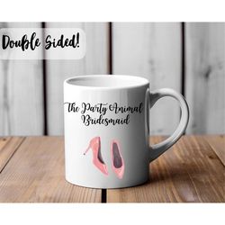Let's Dance Ceramic Mug 11oz, Bridesmaid Gift, Bridesmaid Proposal, Coffee Cup, Coffee Mug
