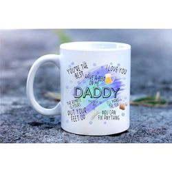 Father's Day Mug, Dad birthday Gift, Father's Day gift Best Dad Gift,
