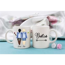 Personalised Sister Mug, Best Friend Mug, Gift for Best Friend, Best Sister Mug, Bestie Mug, Friendship Mug, best bitche