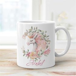 personalised unicorn mug - gifts for her