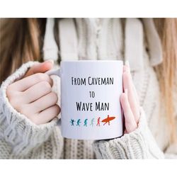 Surf Birthday Gift, Unique Gift For Him/her, Surfer Husband/wife, Surfing Mugs, Unique Gift Mom/dad, Sea Ocean Waves, Co