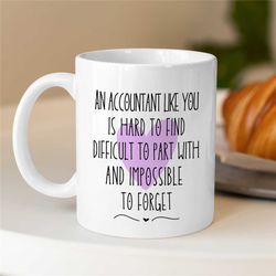 Appreciation Gift for CPA, Accountant Thank you Mug, Gift For Bookkeeper Mom, Financial Advisor, Coworker, Best Friend,