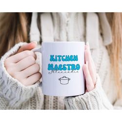 custom kitchen gifts, personalized mug for chef, unique cooking gift, funny mug, personalized cooking cup, chef birthday