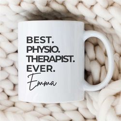 Unique Gift for Physios, Custom Mug for Physiotherapists, Personalized PT Mug, Birthday Present for Husband/Wife, Thank