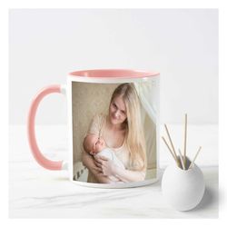 Personalised Photo Mug, Personalised Picture Mug, Image Printed Coffee Mug, Custom Coffee Mugs, personalised message Mug
