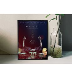 Messi Movie Poster Film/Room Decor Wall Art/Poster Gift/Canvas