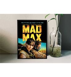 Mad Max Fury Road Movie Poster Film/Room Decor