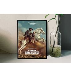 Lawmen Bass Reeves Movie Poster Film/Room Decor Wall