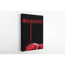 malignant horror canvas art print home decor canvas wall art mystery artwork cover movie hdd poster