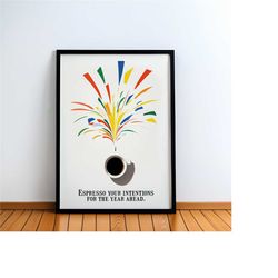 Motivational Coffee Poster - New Year's Resolution | Cafcore decor | Dining room decor, Housewarming gift, Inspirational