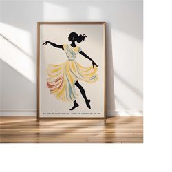 1968 nyc ballet poster - society for contemporary art - dance ballerina decor elegance poster movement inspiration dance