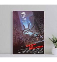 Escape From New York Movie Poster, Wall Art