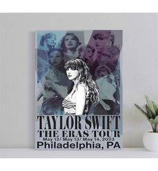 Taylor Swift Eras Tour Poster, Vintage Poster, Music
