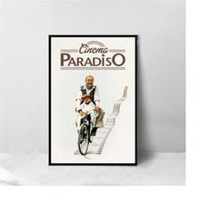 Cinema Paradiso Movie Poster - High Quality Canvas Art Print - Room Decoration - Art Poster For Gift