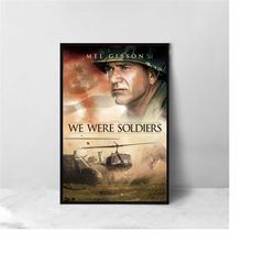 We Were Soldiers Movie Poster - High Quality Canvas Art Print - Room Decoration - Art Poster For Gift