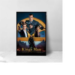 The King's Man Movie Poster - High Quality Canvas Art Print - Room Decoration - Art Poster For Gift
