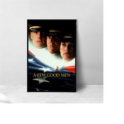 A Few Good Men Movie Poster - High Quality Canvas Art Print - Room Decoration - Art Poster For Gift