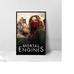 Mortal Engines Movie Poster - High Quality Canvas Art Print - Room Decoration - Art Poster For Gift