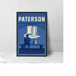 Paterson Movie Poster - High Quality Canvas Art Print - Room Decoration - Art Poster For Gift