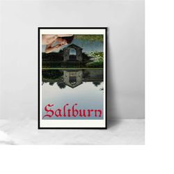 Saltburn Movie Poster - High Quality Canvas Art Print - Room Decoration - Art Poster For Gift