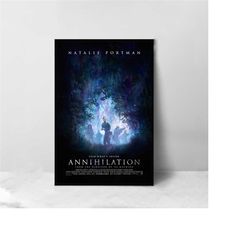 Annihilation Movie Poster - High Quality Canvas Art Print - Room Decoration - Art Poster For Gift