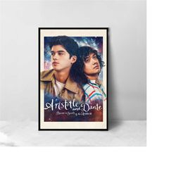 Aristotle and Dante Discover the Secrets of the Universe Movie Poster - High Quality Canvas Print - Room Decoration - Ar