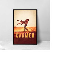Carmen Movie Poster - High Quality Canvas Art Print - Room Decoration - Art Poster For Gift