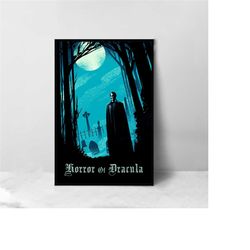 Dracula Movie Poster - High Quality Canvas Art Print - Room Decoration - Art Poster For Gift