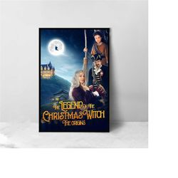The Legend of the Christmas Witch The Origins Movie Poster - High Quality Canvas Art Print - Room Decoration - Art Poste