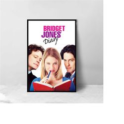 Bridget Jones's Diary Movie Poster - High Quality Canvas Art Print - Room Decoration - Art Poster For Gift