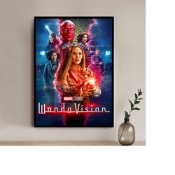 WandaVision Poster - High quality Canvas art print - Room decoration - Art Poster For Gift